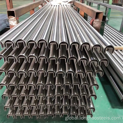 Special Shaped Ss Pipe And Steel 201 Stainless Steel Special Shape Pipe Manufactory